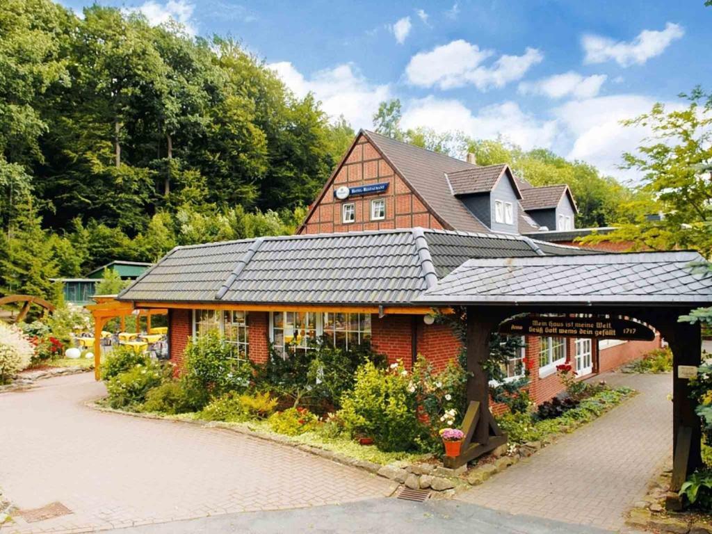 Hotel Weinschanke Rohdental Hessisch Oldendorf Luaran gambar