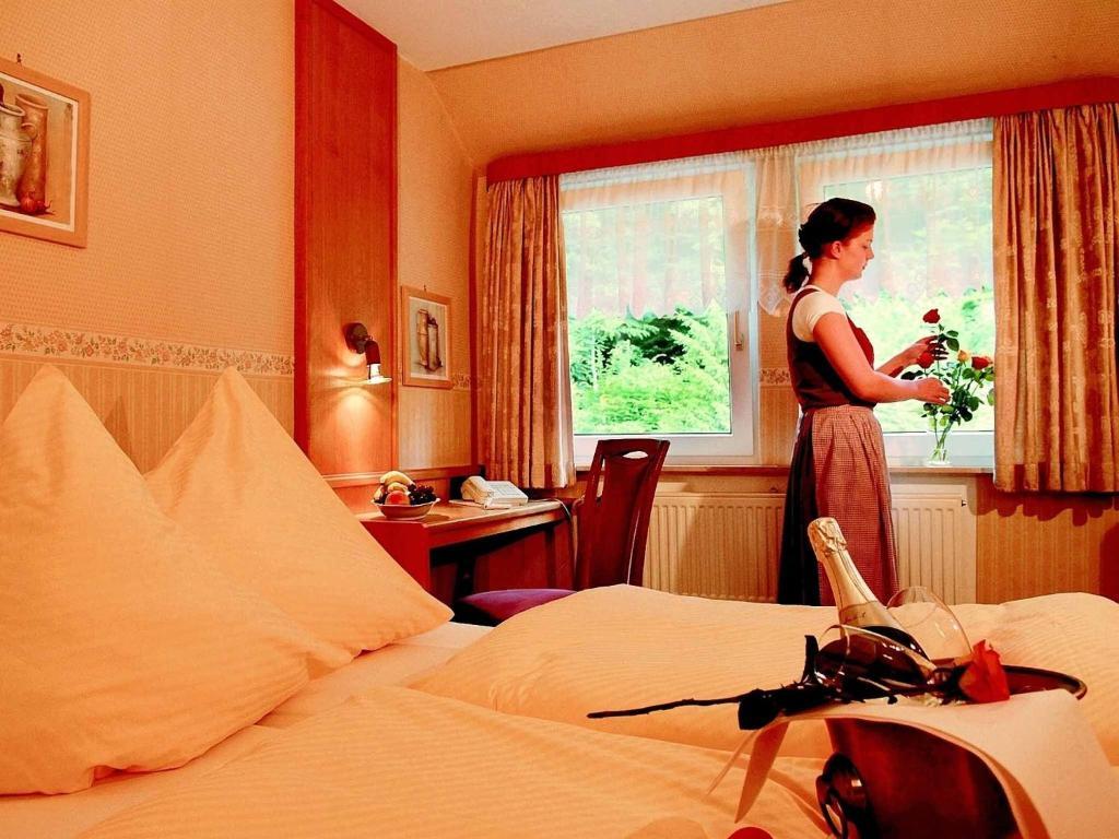 Hotel Weinschanke Rohdental Hessisch Oldendorf Bilik gambar